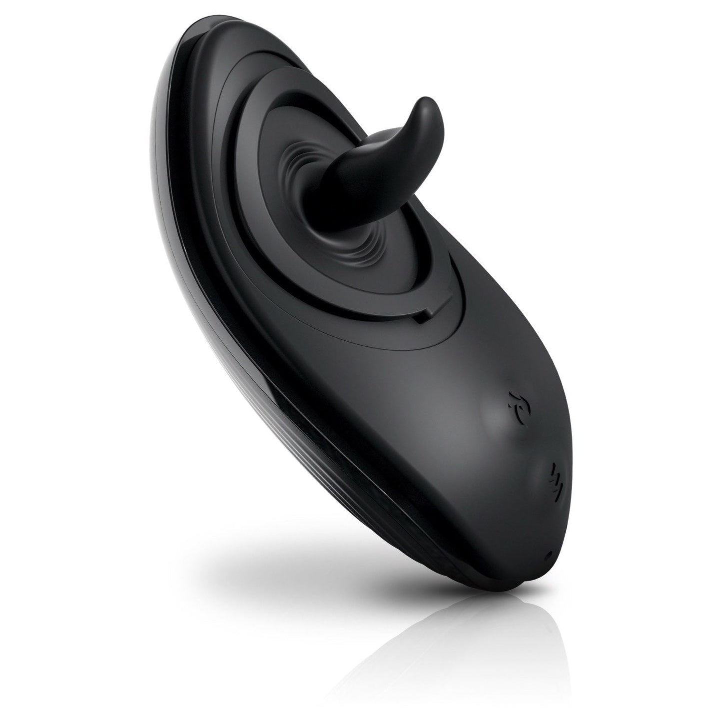 Control Silicone Rim Joy - 黑色 USB 可充电肛门刺激器