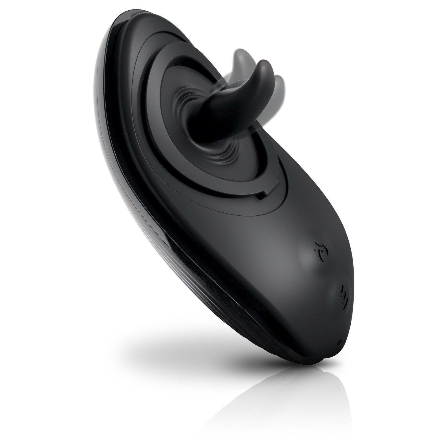 理查兹爵士 Control Silicone Rim Joy - 黑色 USB 可充电肛门刺激器 by Pipedream