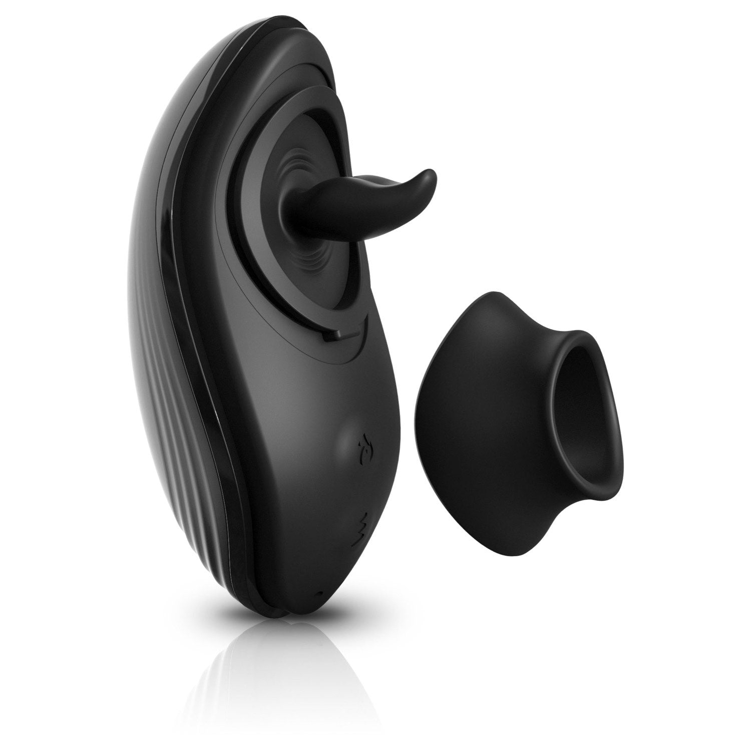 Sir Richards Control Silicone Rim Joy - Black USB Rechargeable Anal Stimulator by Pipedream