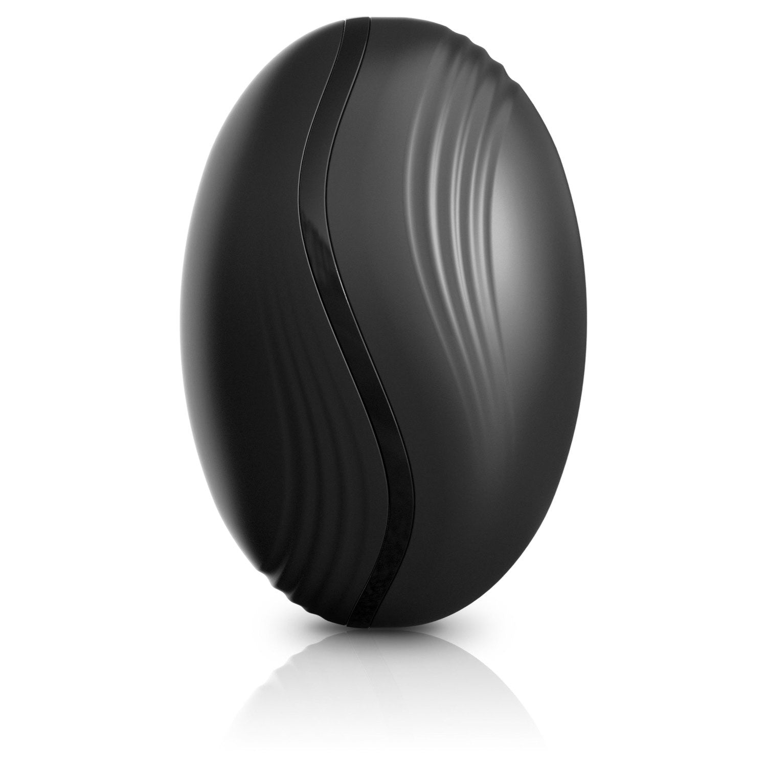 Sir Richards Control Silicone Rim Joy - Black USB Rechargeable Anal Stimulator by Pipedream