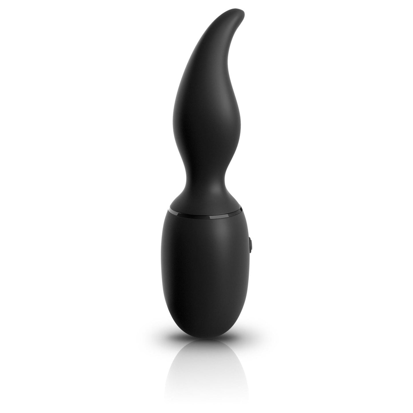 Control Ultimate Silicone Rimmer - Black USB Rechargeable Anal Stimulator