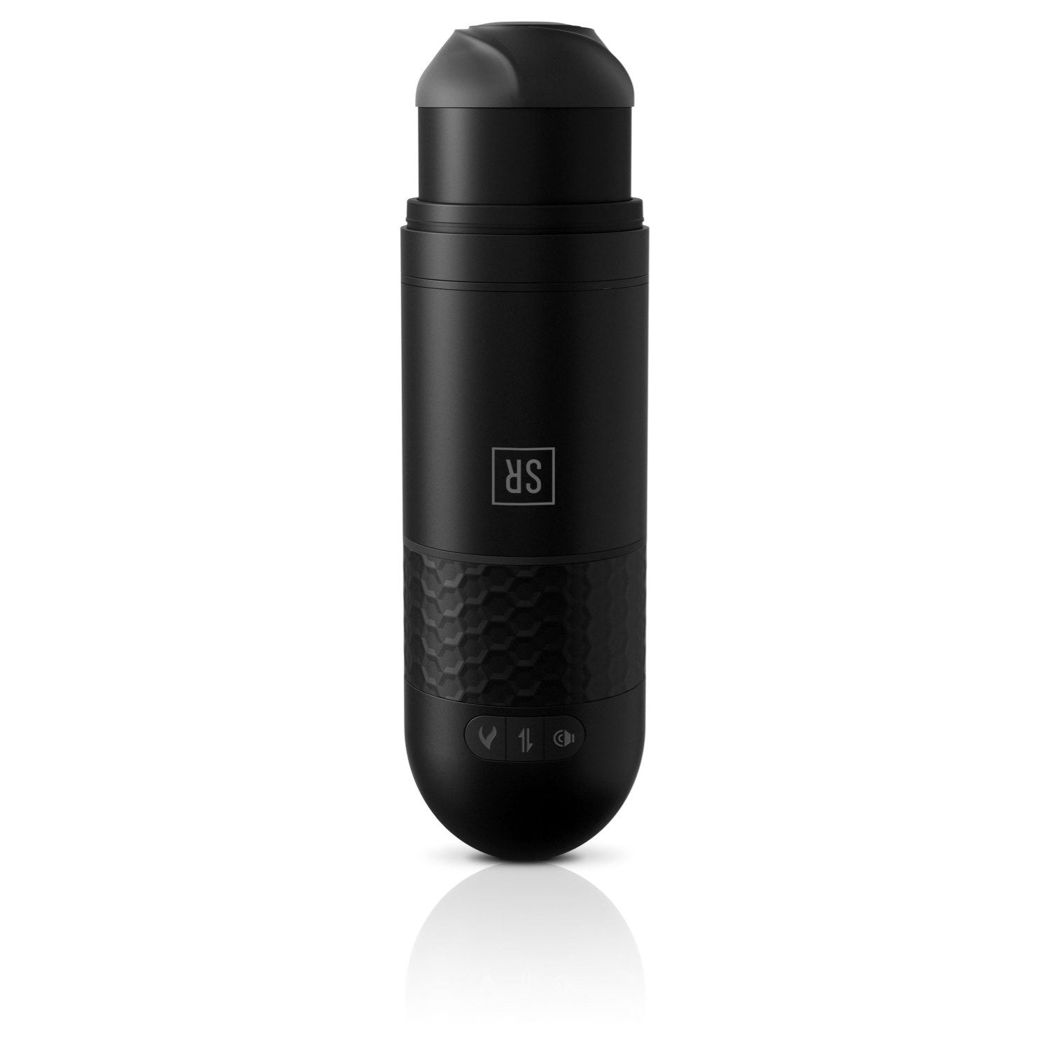 Sir Richards Control Power-Bator - USB Rechargeable Thrusting &amp; Heating Masturbator with Audio by Pipedream