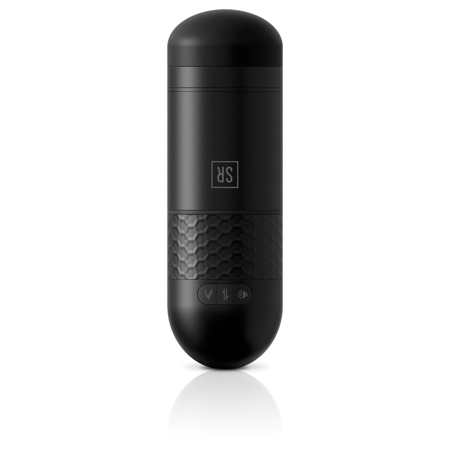 Sir Richards Control Power-Bator - USB Rechargeable Thrusting &amp; Heating Masturbator with Audio by Pipedream