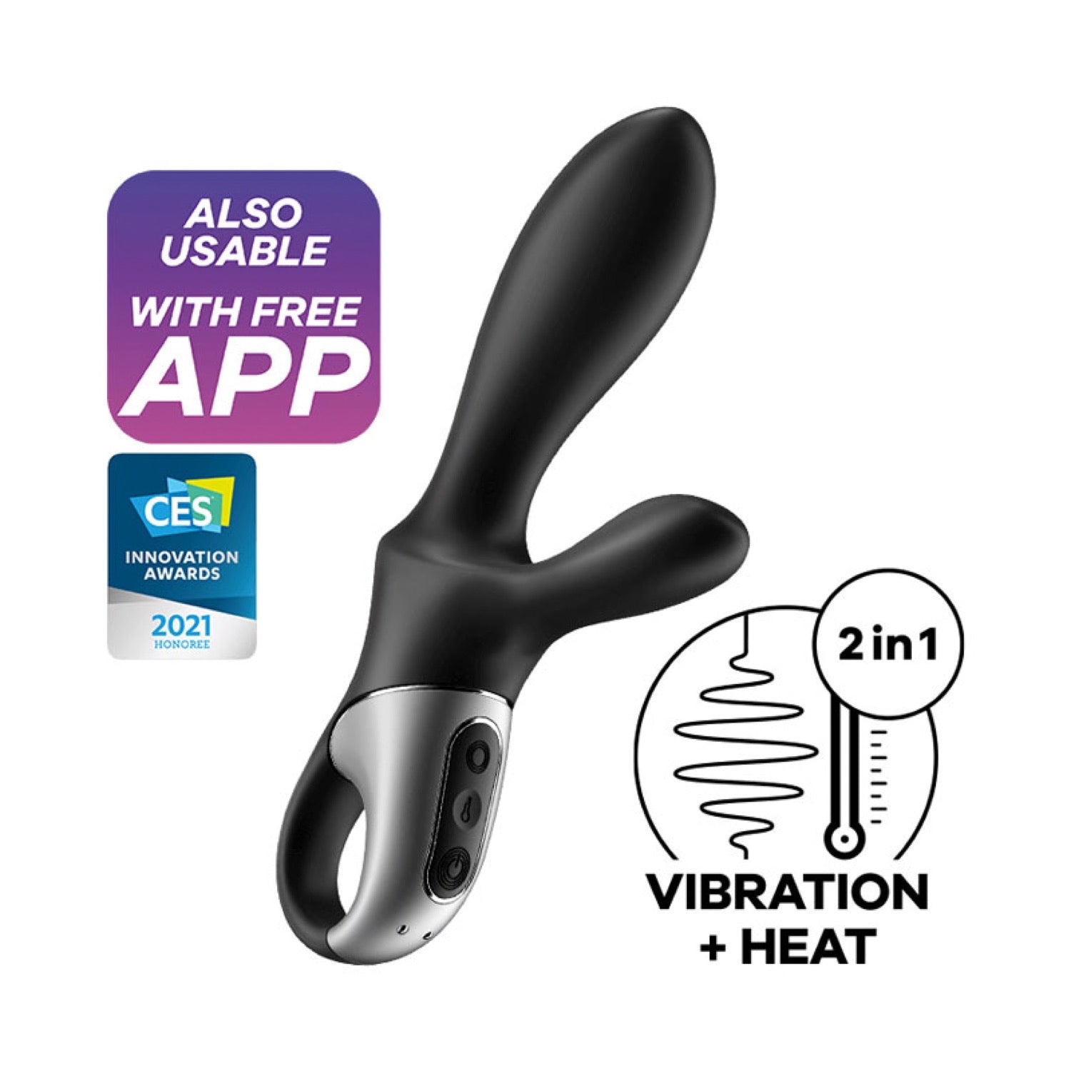 Satisfyer Heat Climax + - Black by Satisfyer