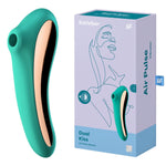 ["Air-Pulse","Massager"]Dual Kiss - Turquoise