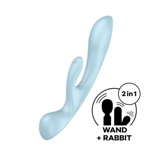Satisfyer Satisfyer Triple Oh - Blue Satisfyer Satisfyer Triple Oh - Blue