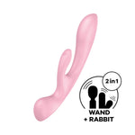 ["Rabbit","Wand","Massager"]Triple Oh - Pink