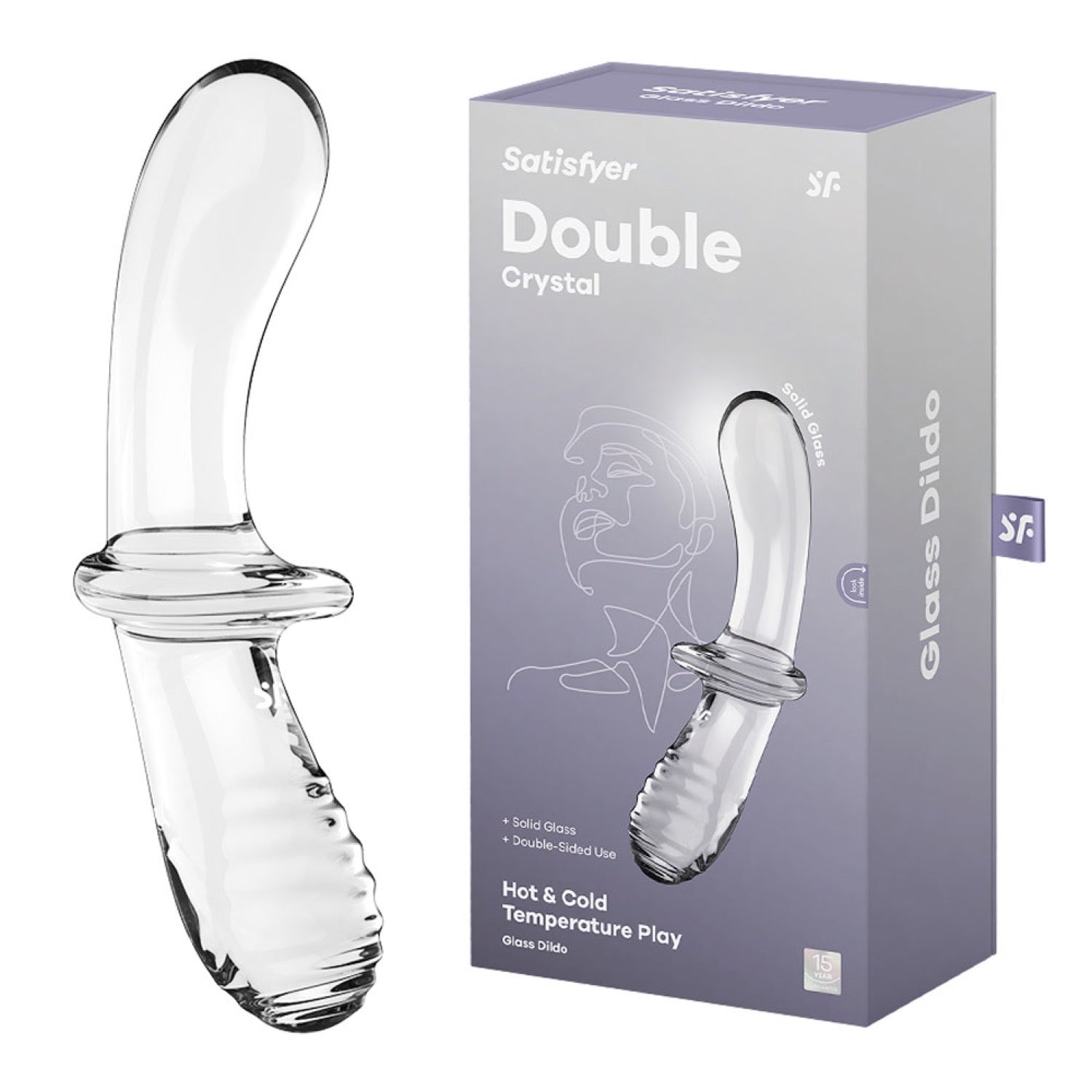 Satisfyer Double Crystal - Clear by Satisfyer