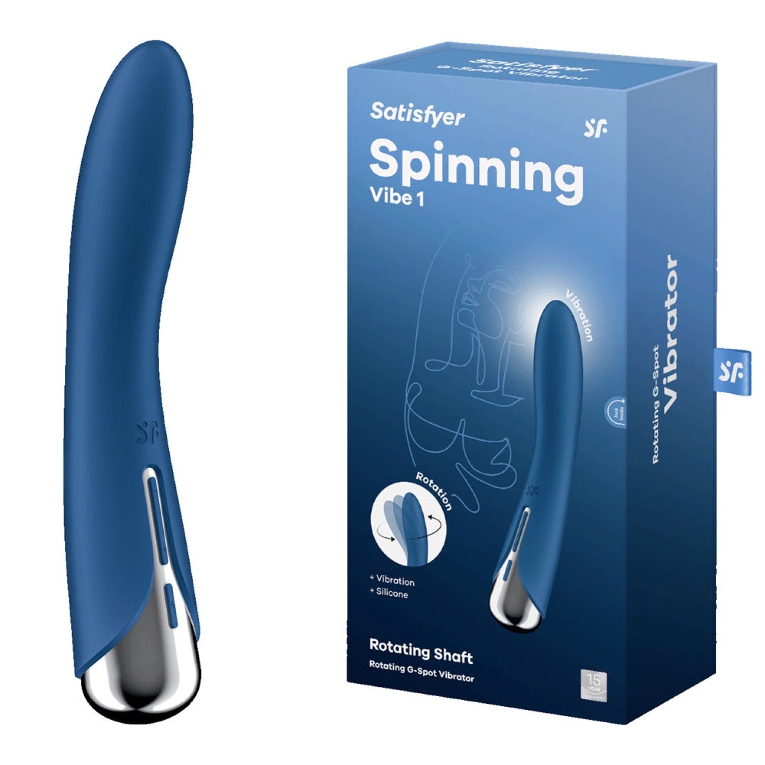 Satisfyer Spinning Vibe 1 - Blue by Satisfyer