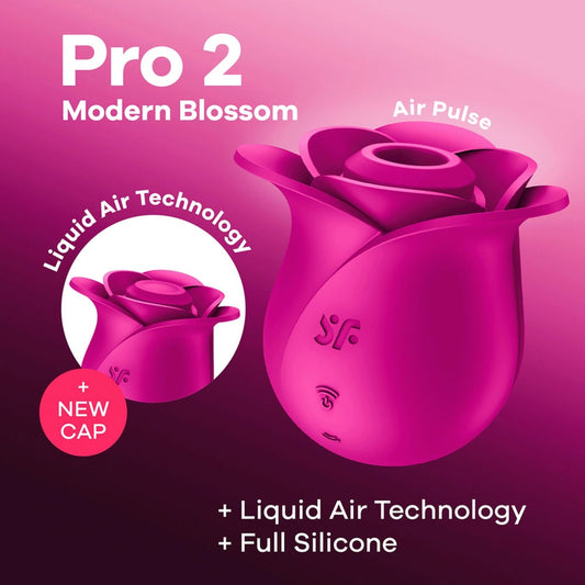 Satisfyer संतुष्ट करनेवाला प्रो 2 मॉडर्न ब्लॉसम - गुलाबी Satisfyer संतुष्ट करनेवाला प्रो 2 मॉडर्न ब्लॉसम - गुलाबी