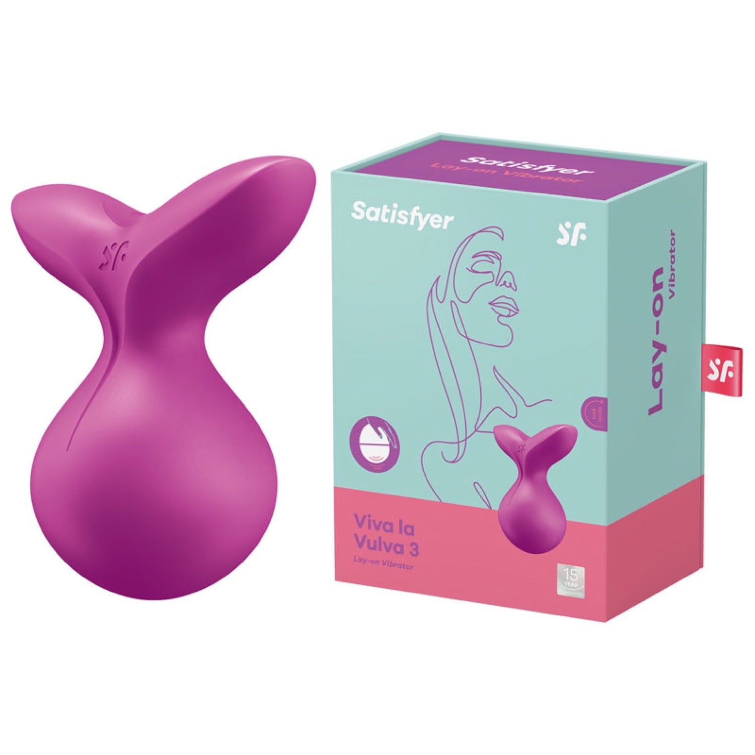 Satisfyer Viva La Vulva 3 - Purple by Satisfyer