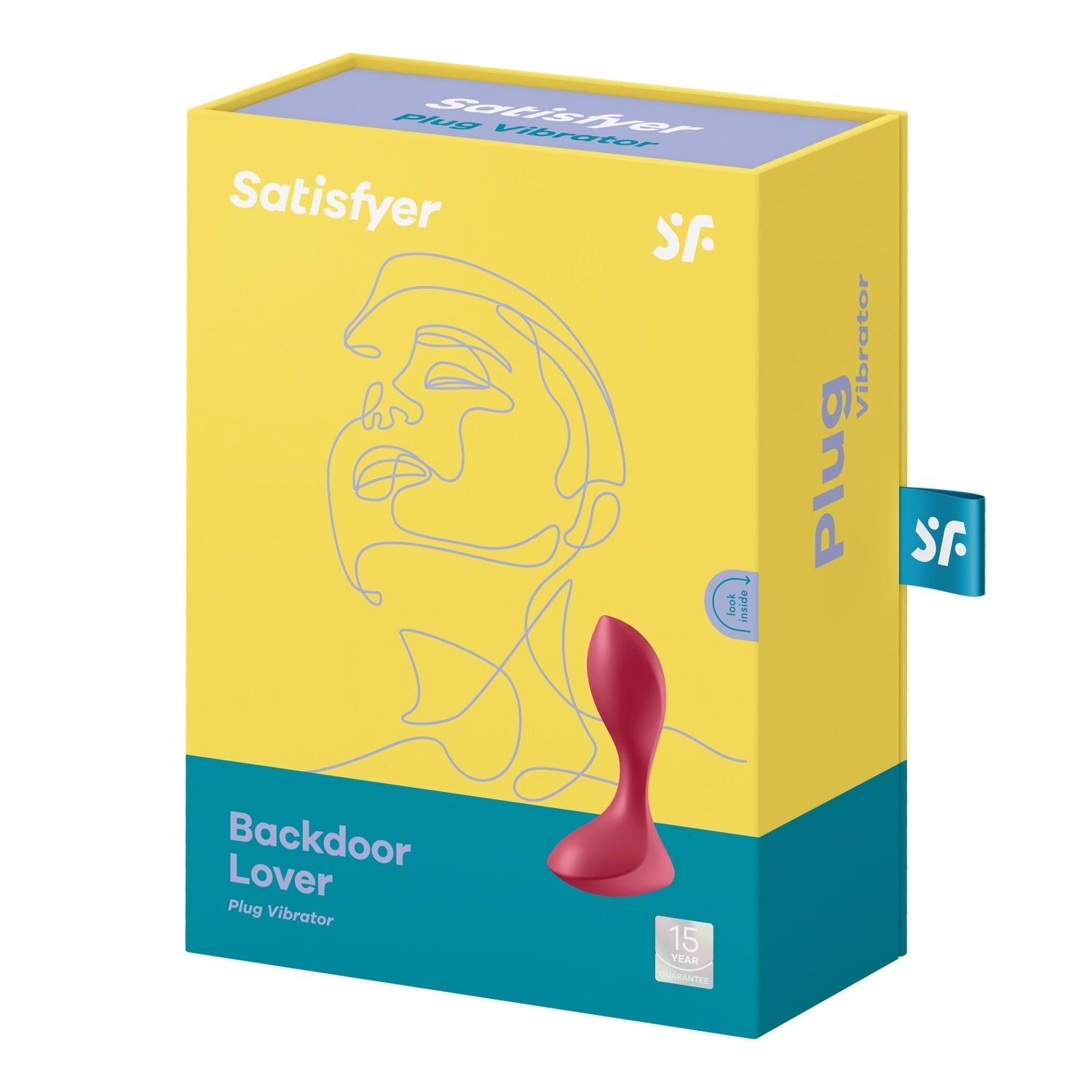 Satisfyer Backdoor Lover - Red by Satisfyer
