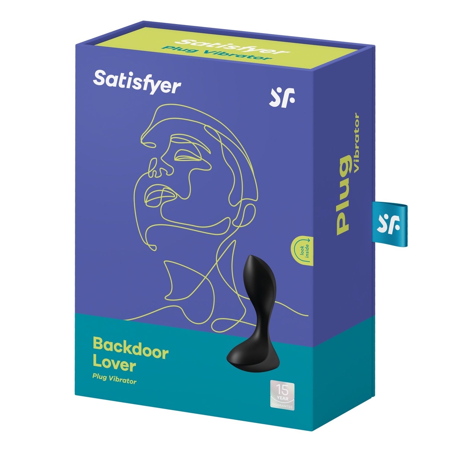 Satisfyer Backdoor Lover - Black by Satisfyer