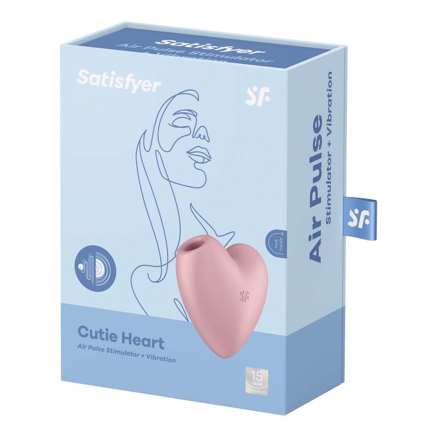 Satisfyer Cutie Heart - Light - Red by Satisfyer