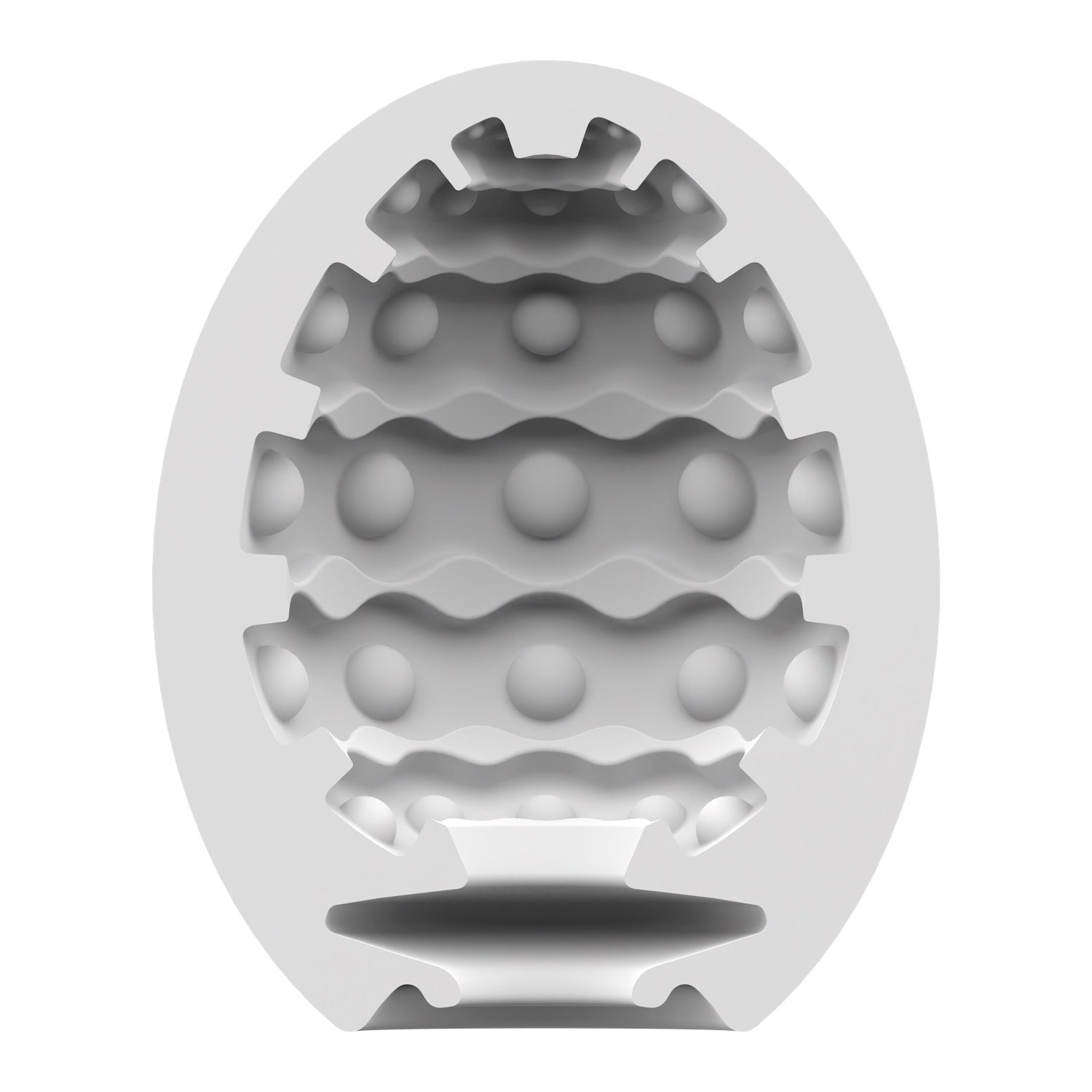 Satisfyer Masturbator Eggs - Bubble 3 Pack - White by Satisfyer