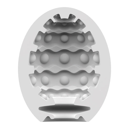 Satisfyer Satisfyer Masturbator Eggs - Bubble 3 Pack - White
