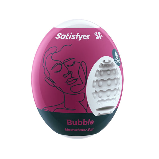 Satisfyer Satisfyer Masturbator Egg - Bubble - White