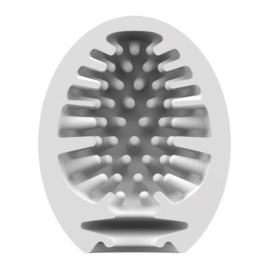 Satisfyer संतुष्ट करनेवाला हस्तमैथुन करने वाले अंडे - शरारती 3 पैक - सफेद