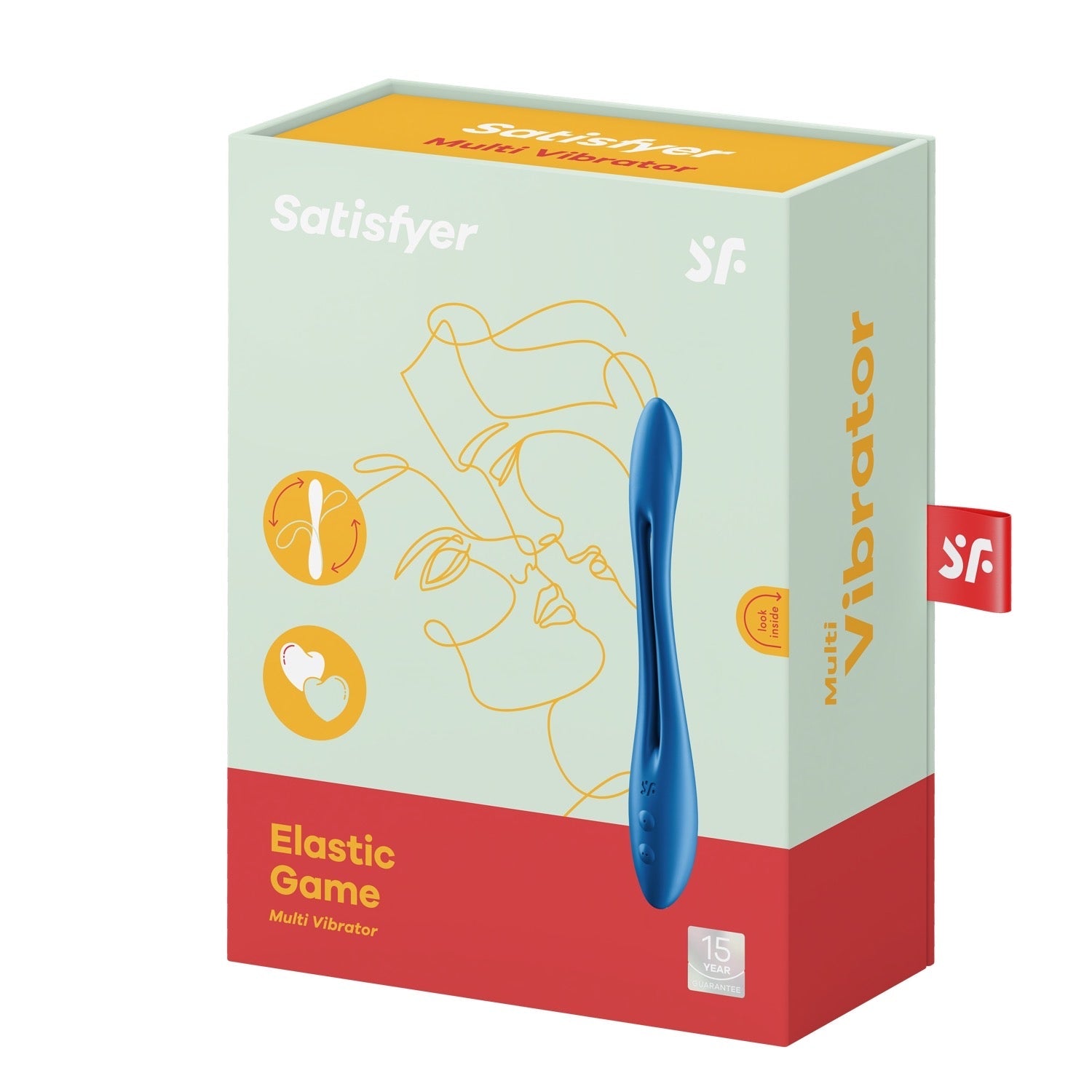 संतुष्ट करनेवाला इलास्टिक गेम - नीला by Satisfyer