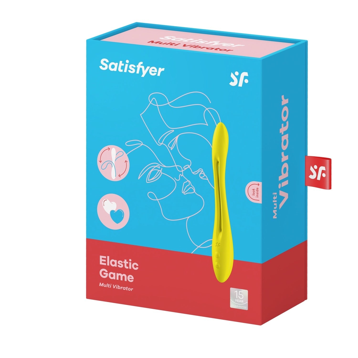 संतुष्ट करनेवाला इलास्टिक गेम - पीला by Satisfyer