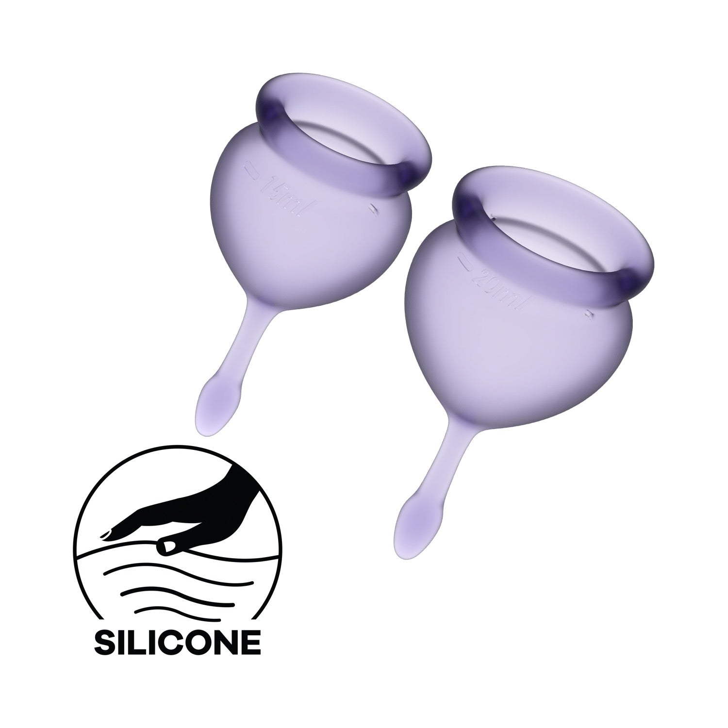संतुष्ट करनेवाला अच्छा लग रहा है - बैंगनी by Satisfyer