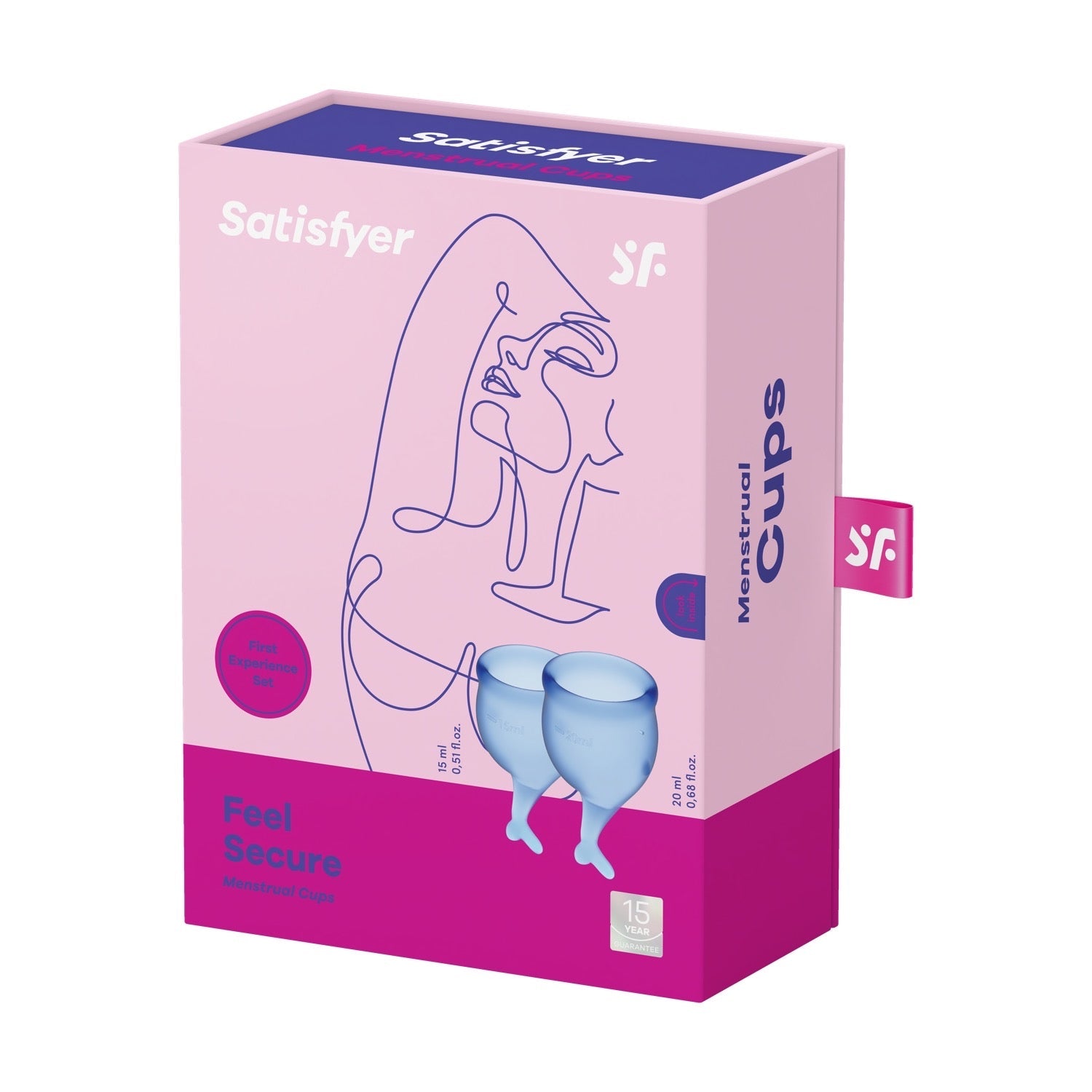 संतुष्ट करनेवाला सुरक्षित महसूस करें - नीला by Satisfyer