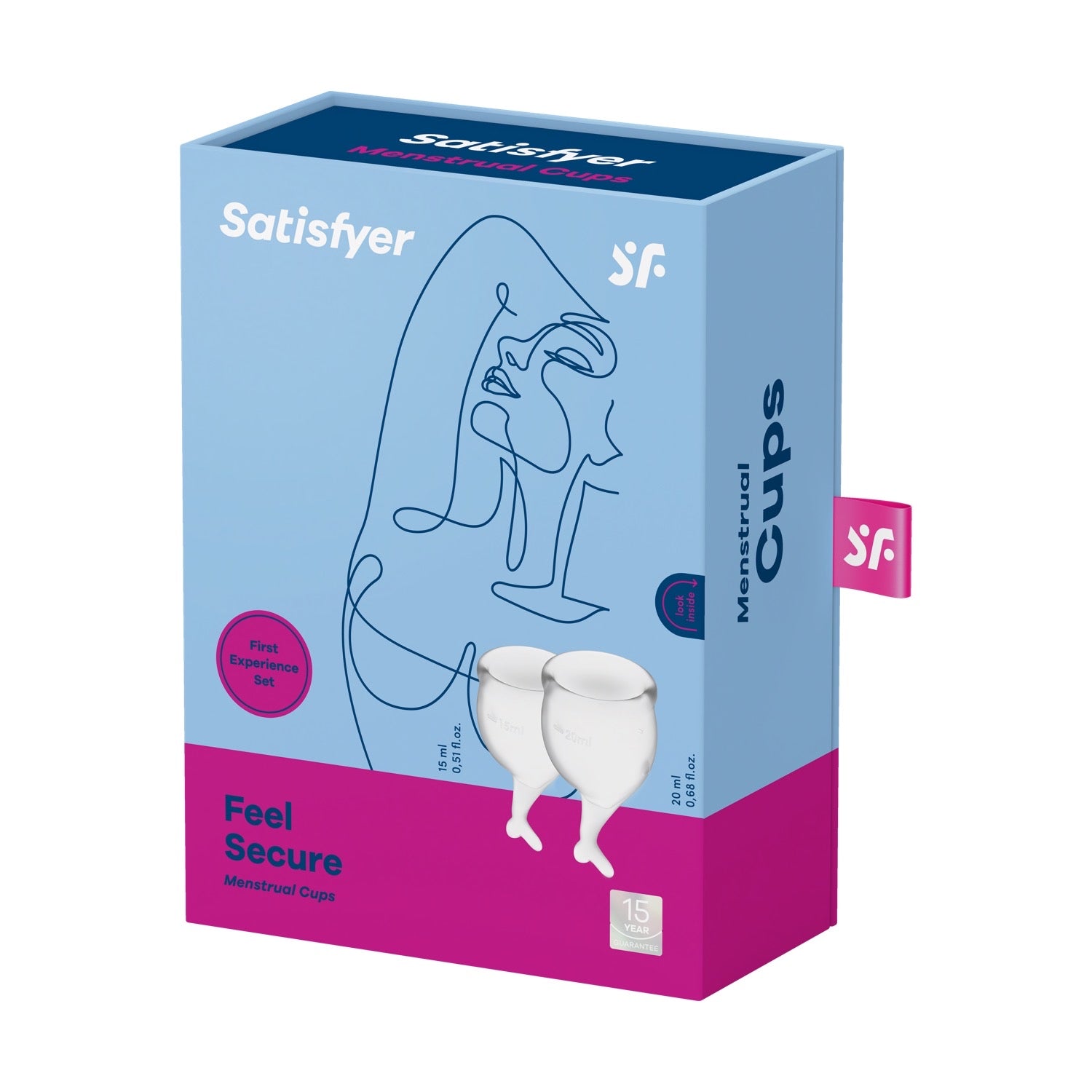 संतुष्ट करनेवाला सुरक्षित महसूस करें - स्पष्ट by Satisfyer