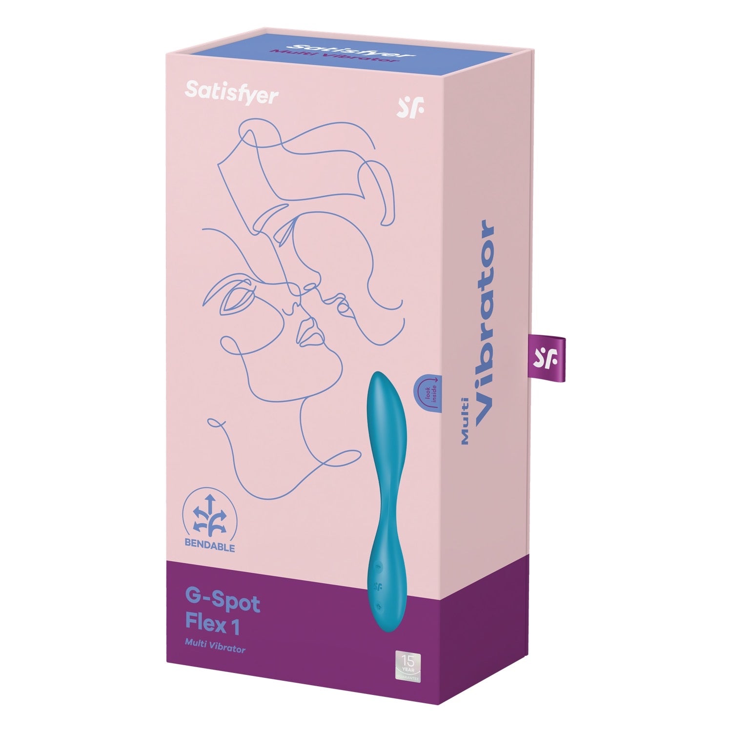 संतुष्ट करनेवाला जी-स्पॉट फ्लेक्स 1 - नीला by Satisfyer