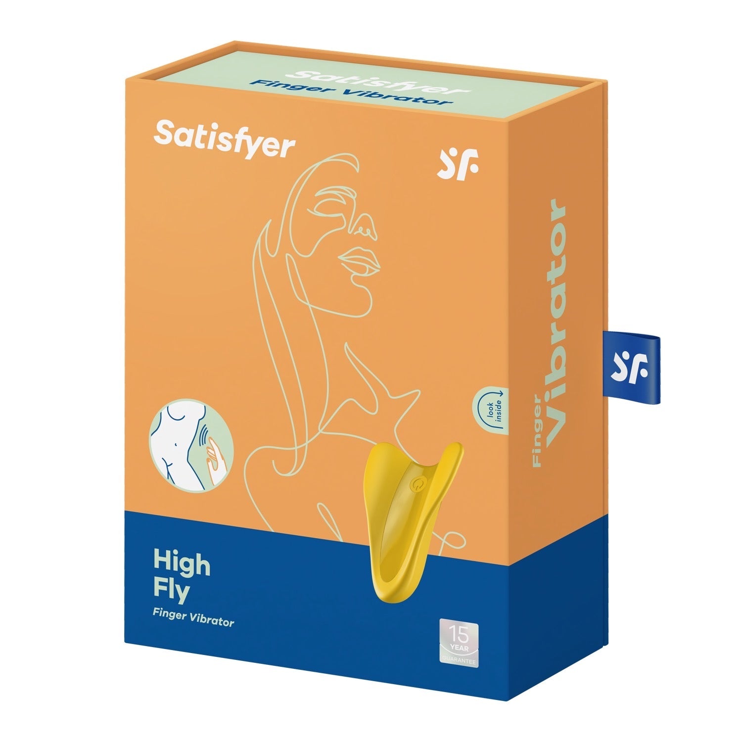 संतुष्ट करनेवाला ऊंची मक्खी - पीला by Satisfyer