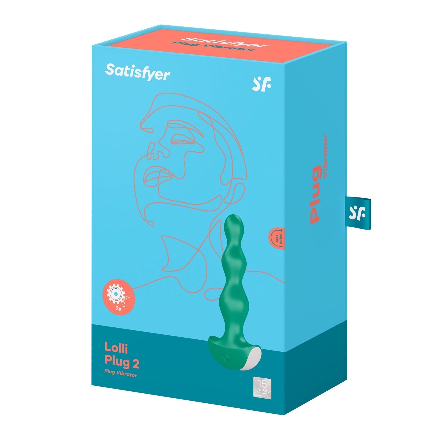 संतुष्ट करनेवाला लॉली-प्लग 2 - हरा by Satisfyer