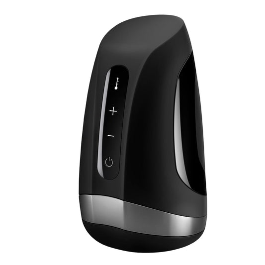 Satisfyer संतुष्ट करनेवाला पुरुष ताप कंपन - काला Satisfyer संतुष्ट करनेवाला पुरुष ताप कंपन - काला