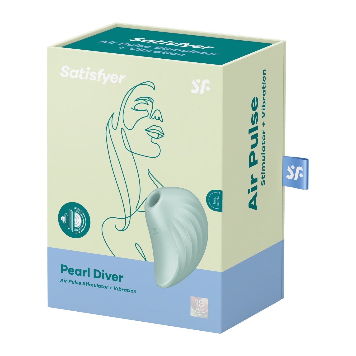 Satisfyer Pearl Diver - Mint - Green by Satisfyer