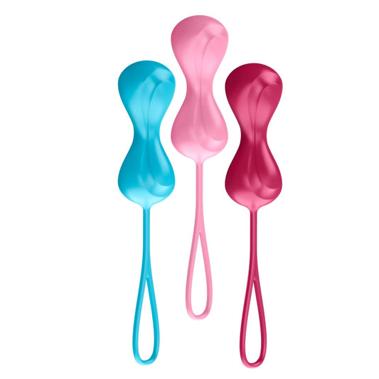 Satisfyer संतुष्ट करनेवाला पावर बॉल्स - रंगीन