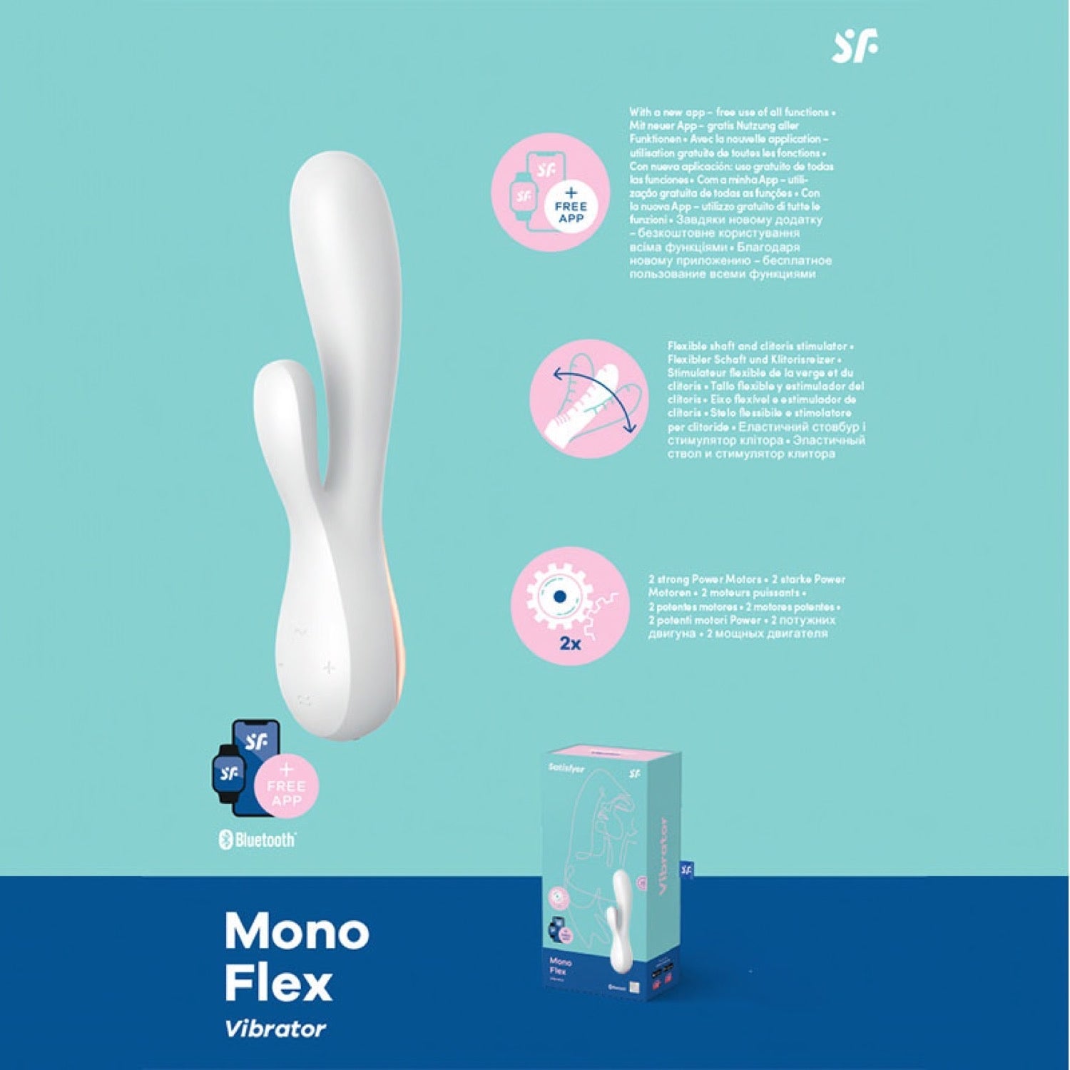 Satisfyer Mono Flex - White by Satisfyer