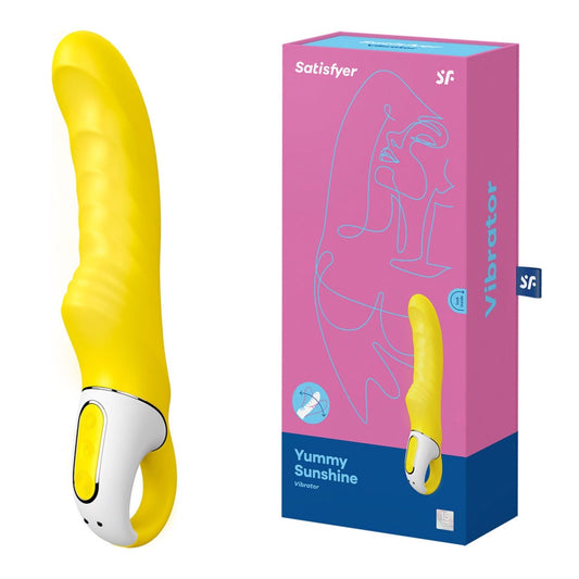 Satisfyer संतुष्ट करनेवाला वाइब्स - स्वादिष्ट धूप - पीला Satisfyer संतुष्ट करनेवाला वाइब्स - स्वादिष्ट धूप - पीला