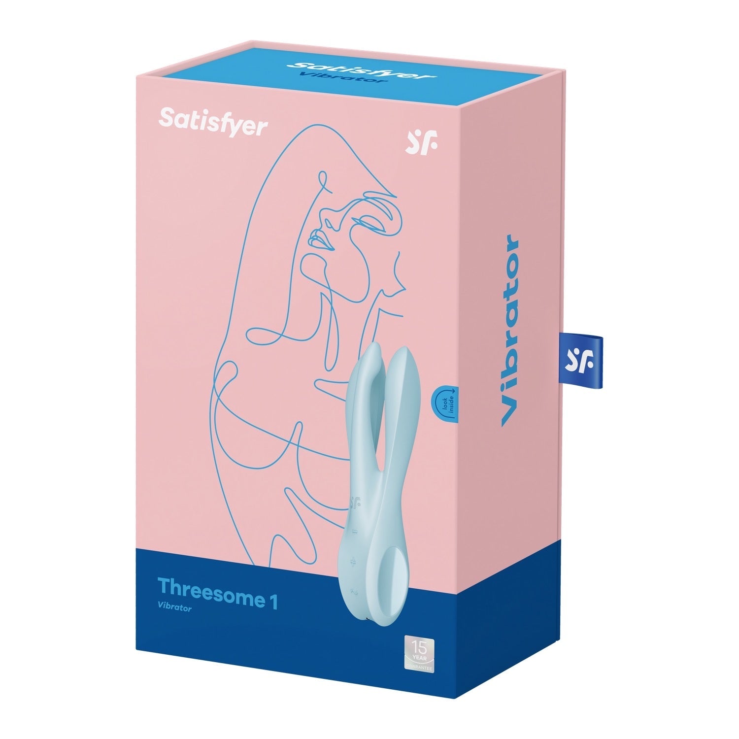 संतुष्ट करनेवाला त्रिगुट 1 - नीला by Satisfyer
