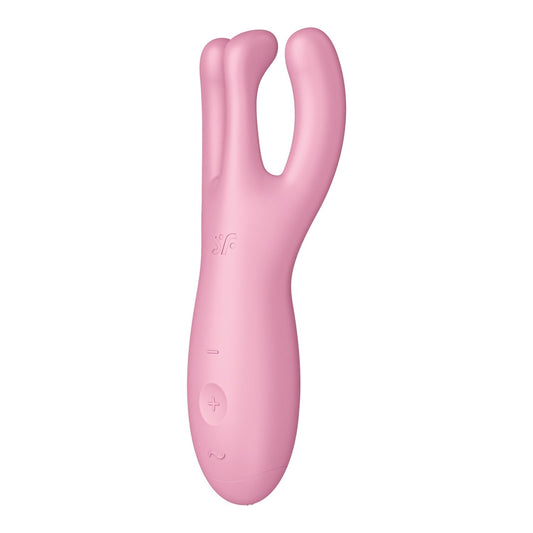 Satisfyer संतुष्ट करनेवाला त्रिगुट 4 - गुलाबी