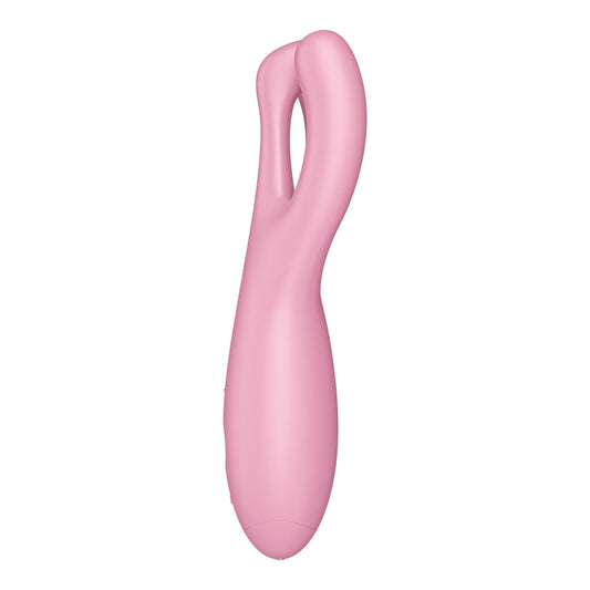 Satisfyer संतुष्ट करनेवाला त्रिगुट 4 - गुलाबी