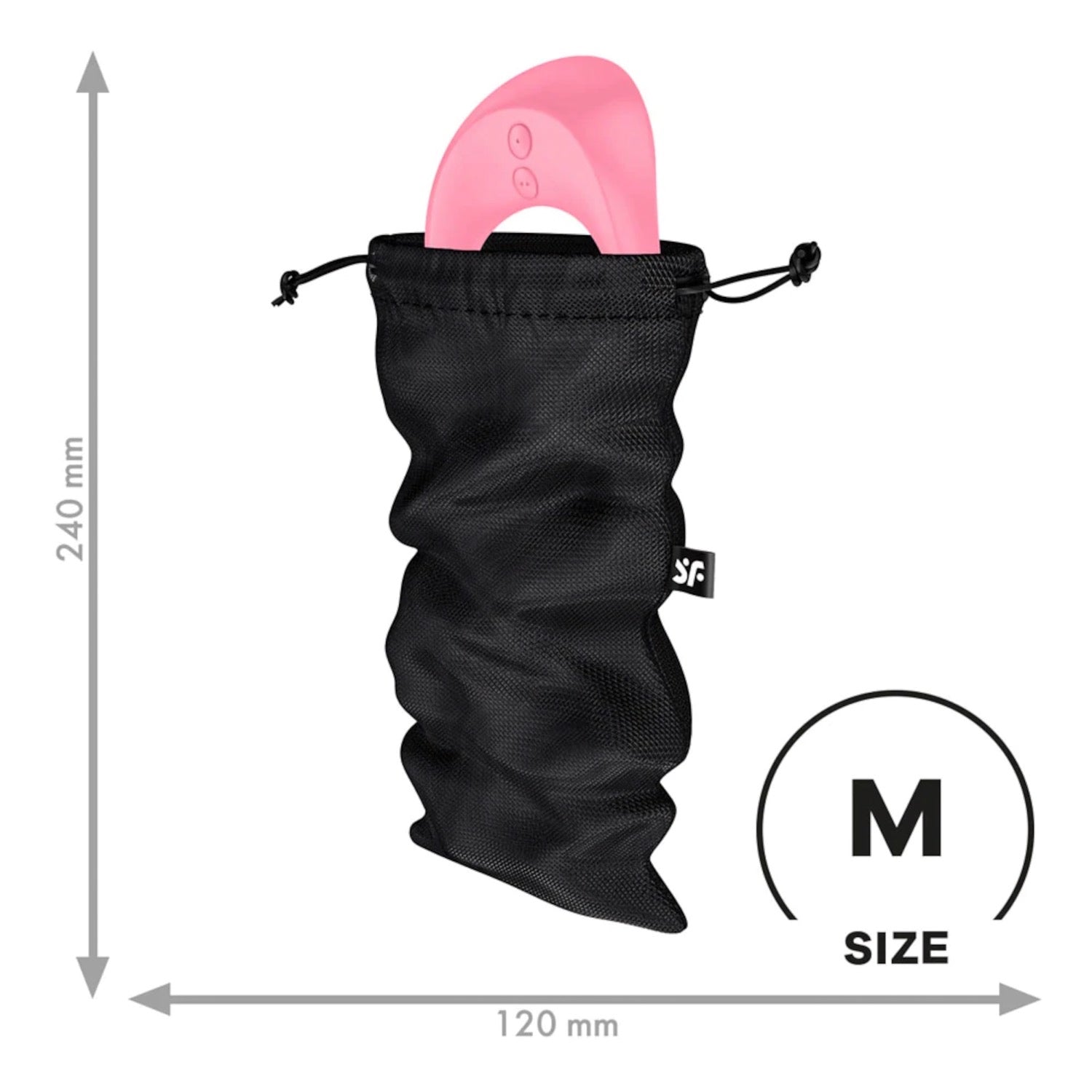 Satisfyer Treasure Bag Medium - Black by Satisfyer