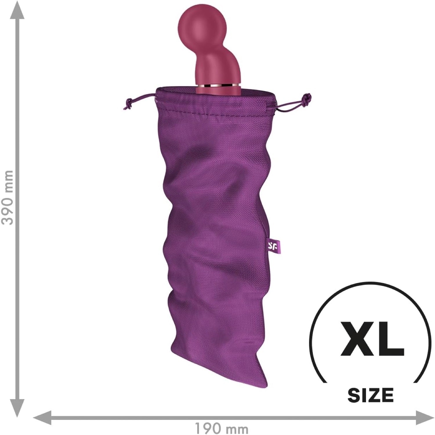 满意者 宝藏袋 XLarge - 紫罗兰色 - 紫色 by Satisfyer