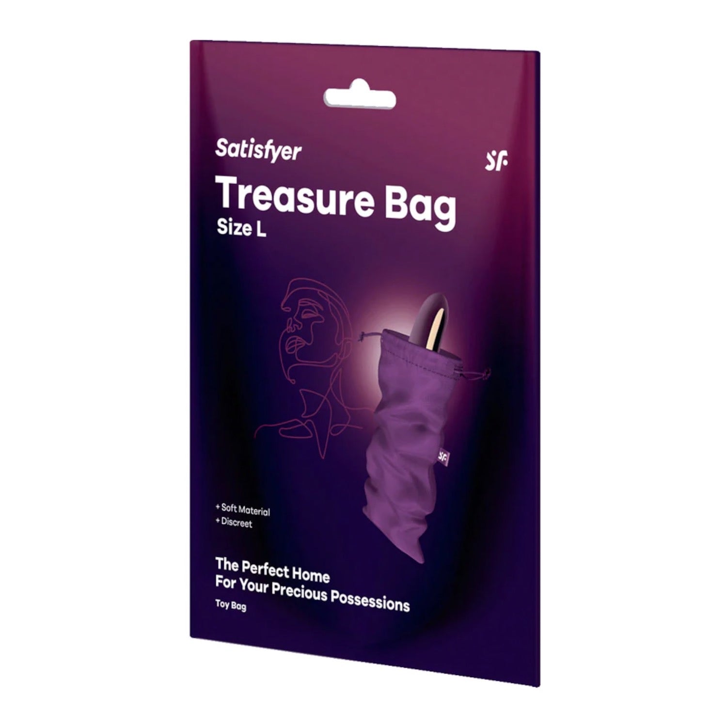 Satisfyer Treasure Bag Large - Violet - Purple by Satisfyer
