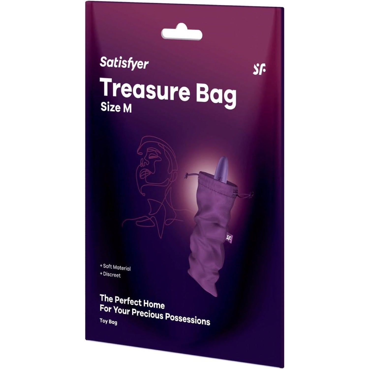 Satisfyer Treasure Bag Medium - Violet - Purple by Satisfyer