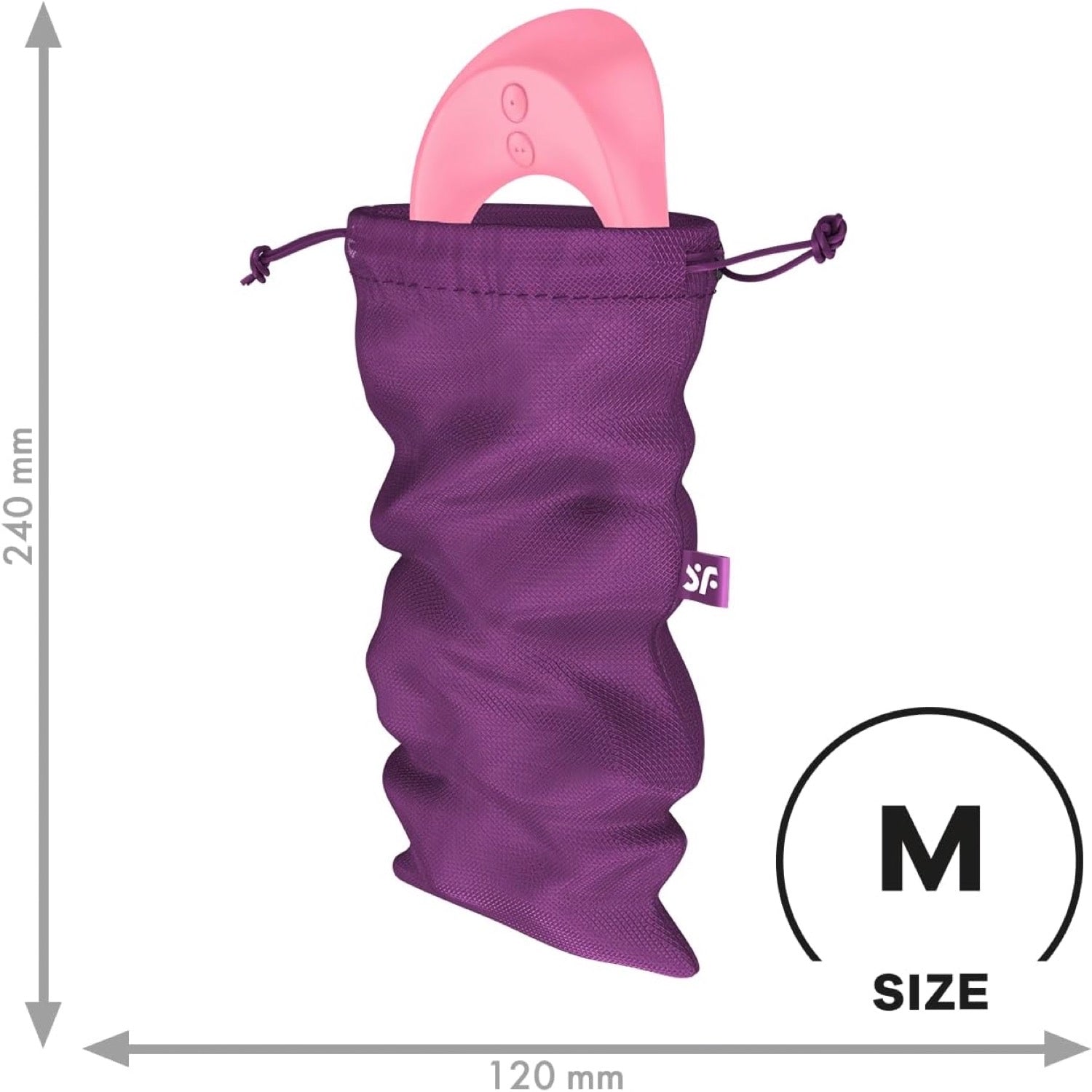 Satisfyer Treasure Bag Medium - Violet - Purple by Satisfyer