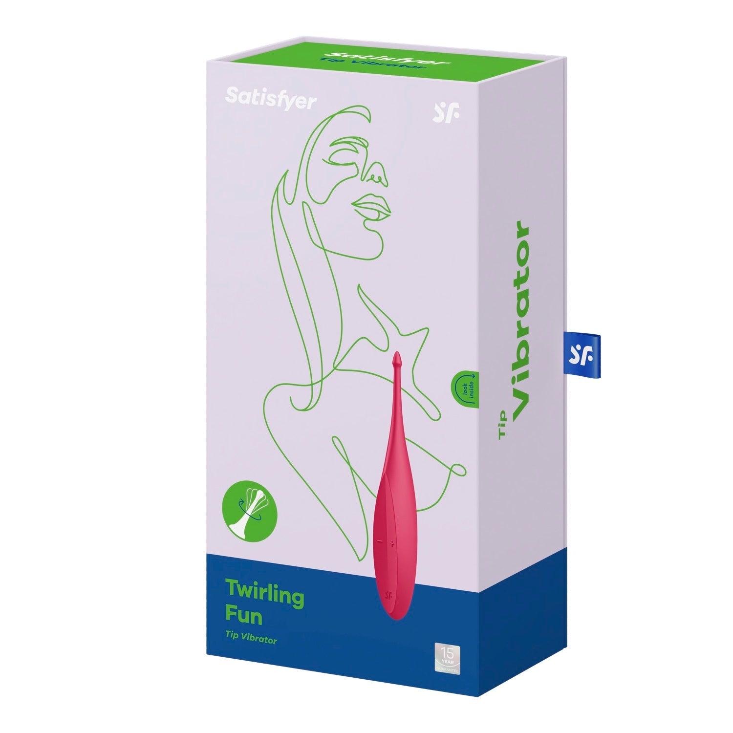 संतुष्ट करनेवाला घूमता हुआ मज़ा - लाल by Satisfyer