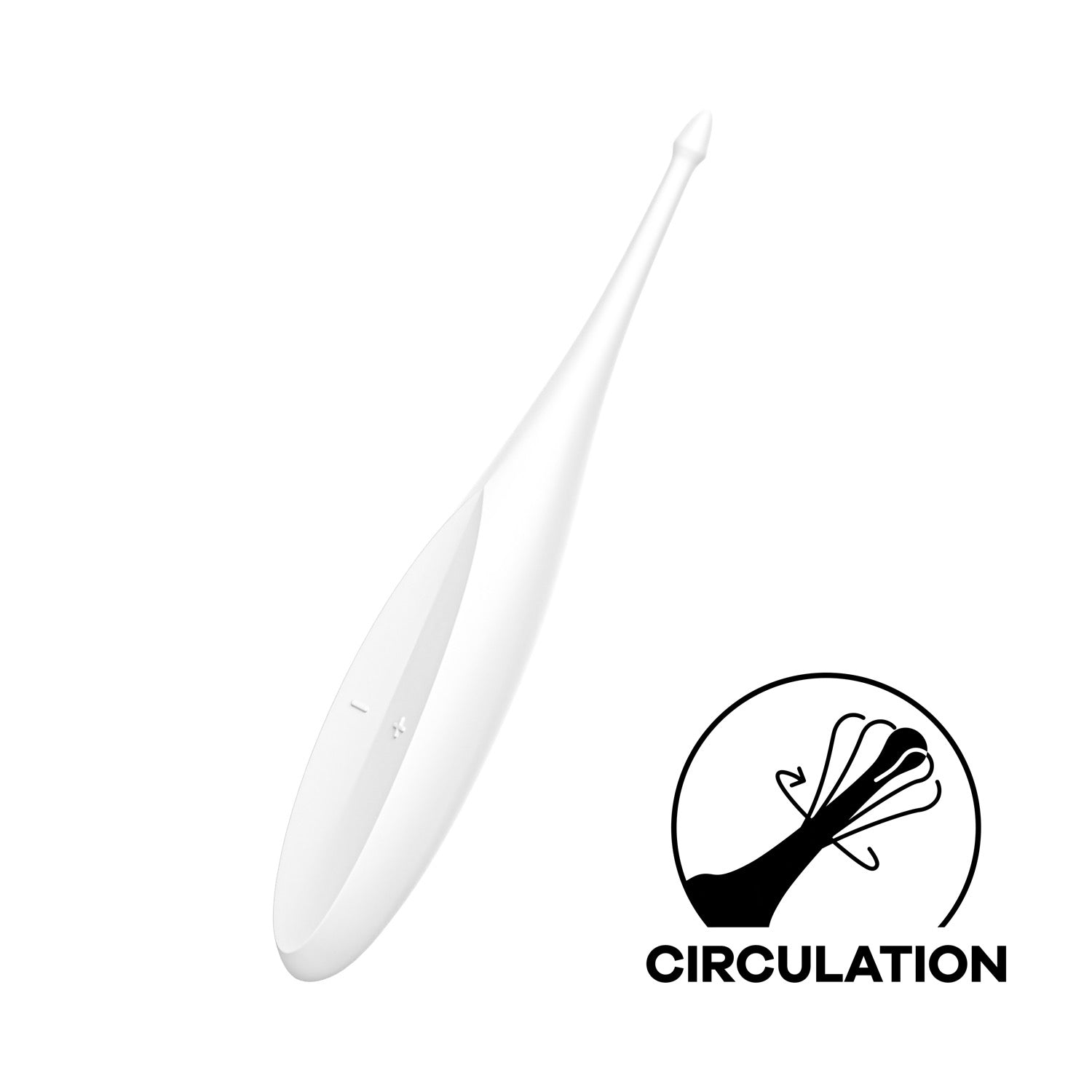 संतुष्ट करनेवाला घूमता हुआ मज़ा - सफ़ेद by Satisfyer