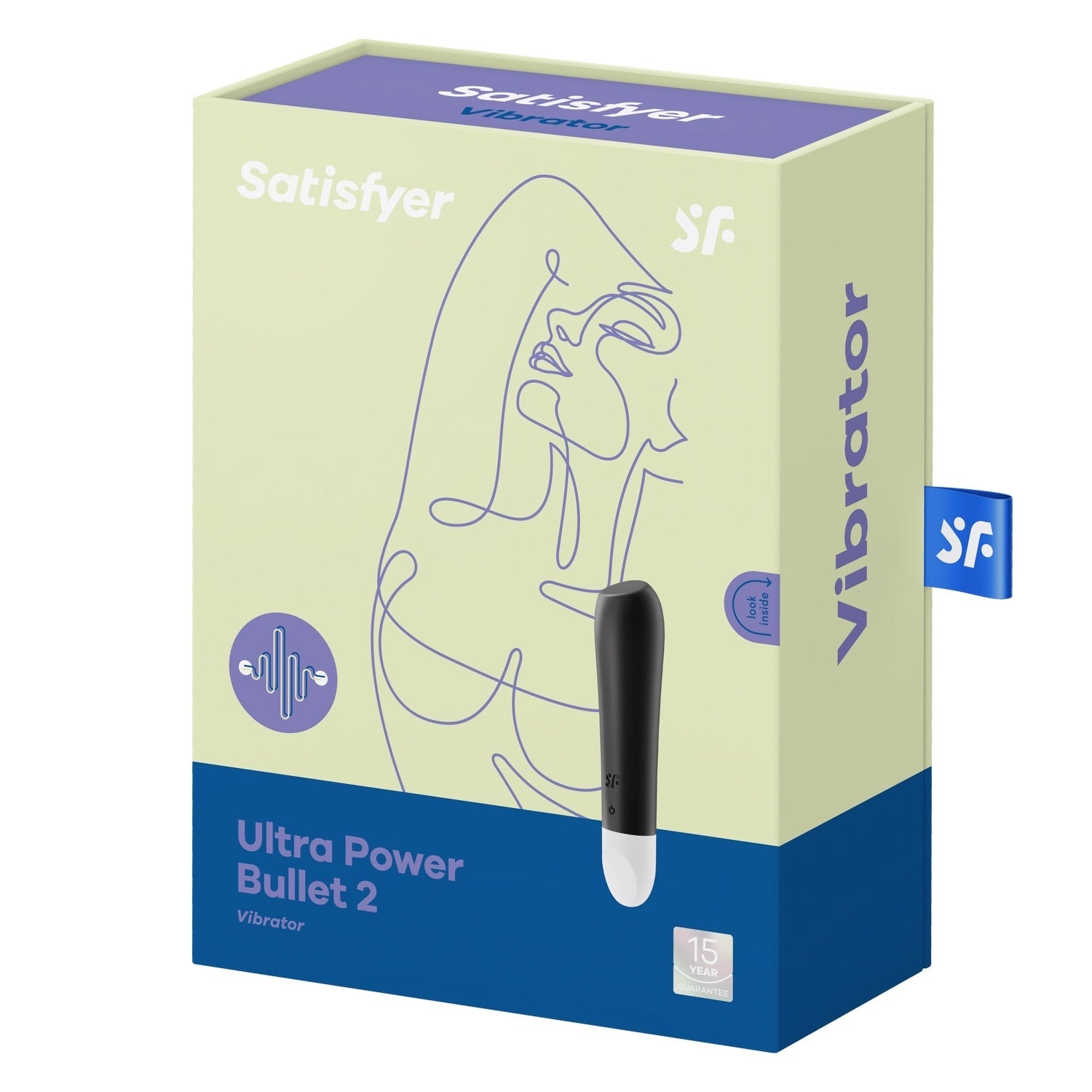 满意者 Ultra Power Bullet 2 - 黑色 by Satisfyer