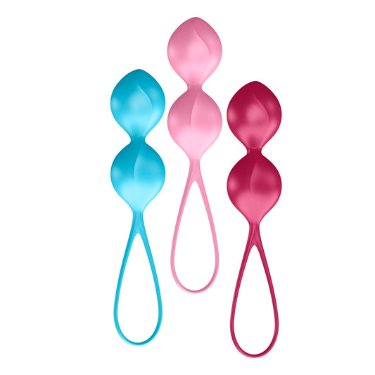Satisfyer संतुष्ट करनेवाला वी बॉल्स - रंगीन Satisfyer संतुष्ट करनेवाला वी बॉल्स - रंगीन