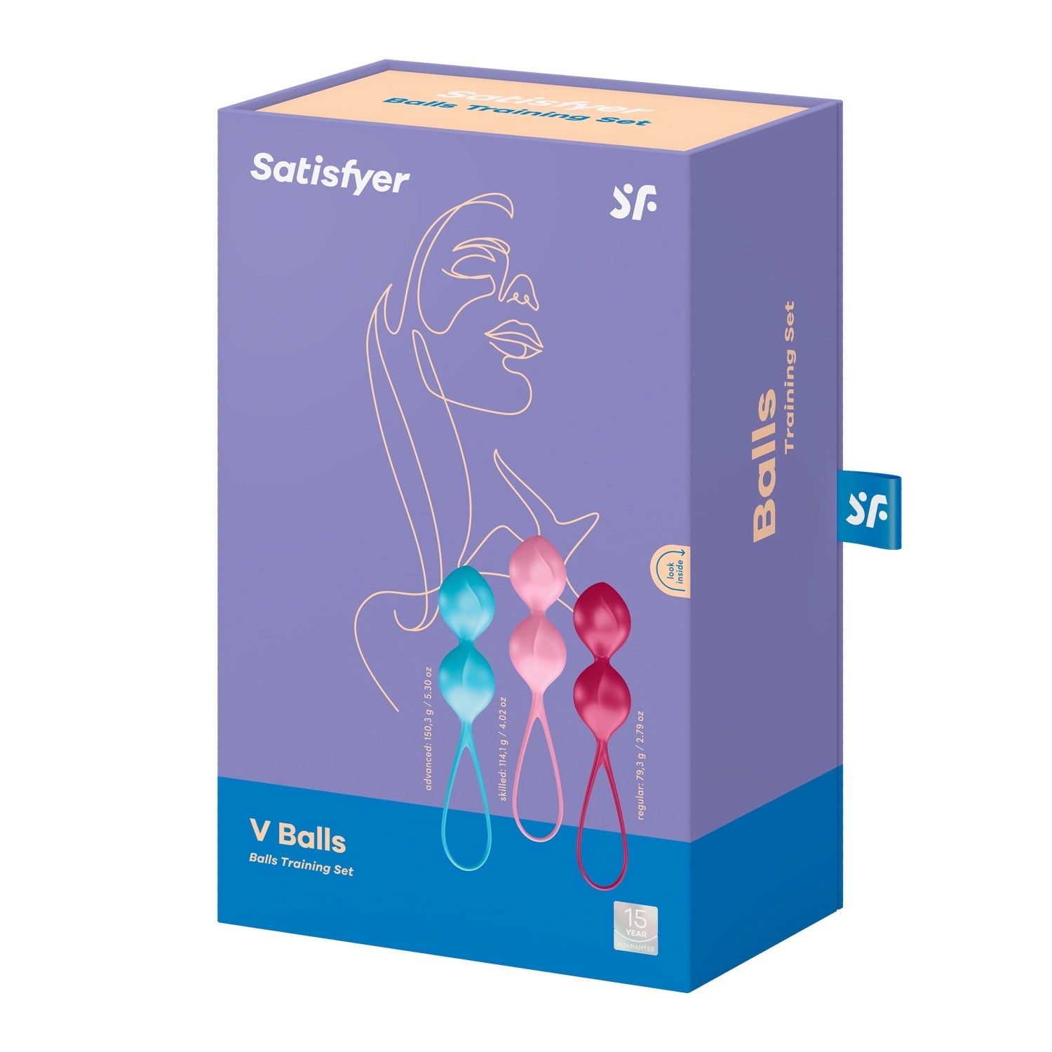 Satisfyer V Balls - Coloured by Satisfyer