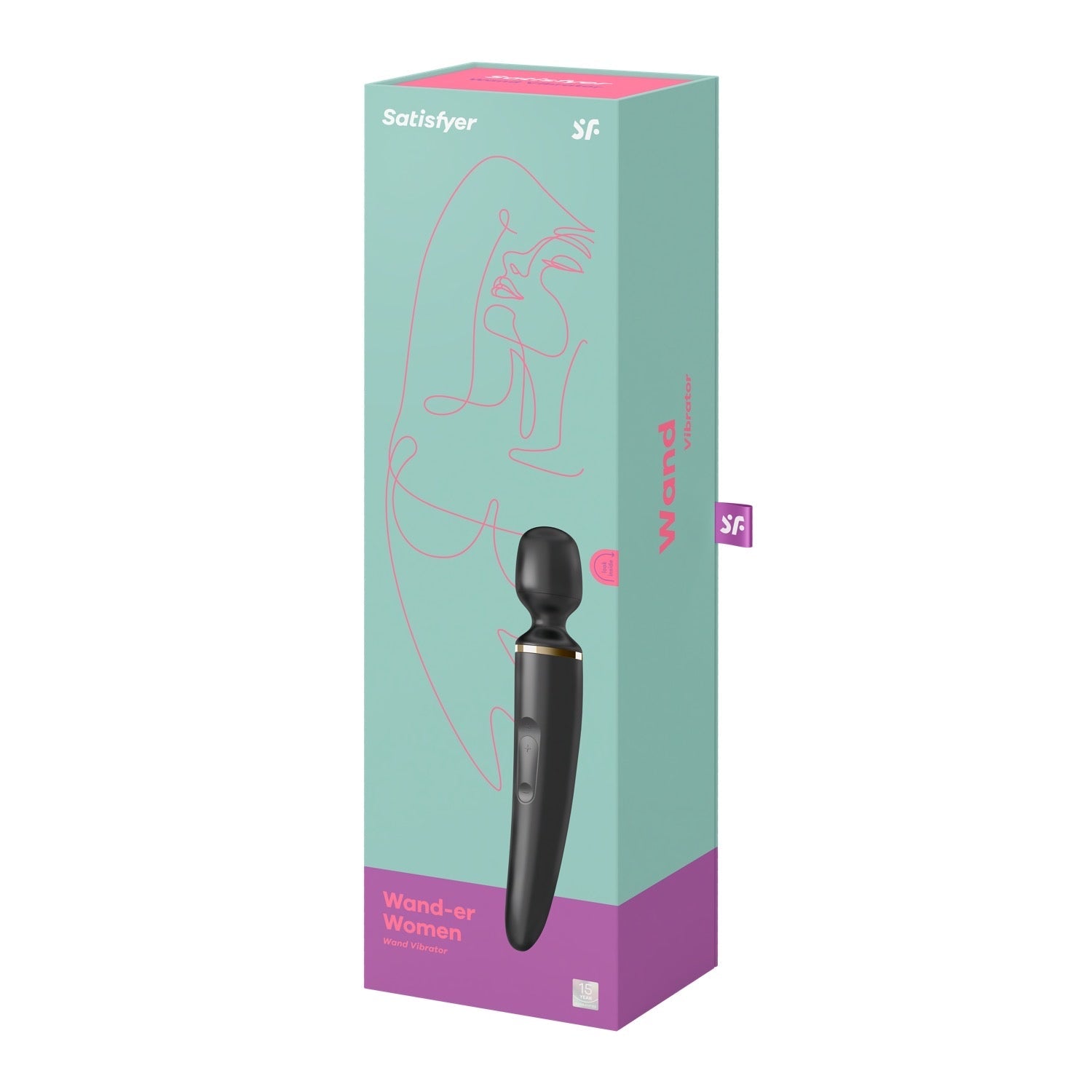 Satisfyer Wand-er Woman - Black by Satisfyer