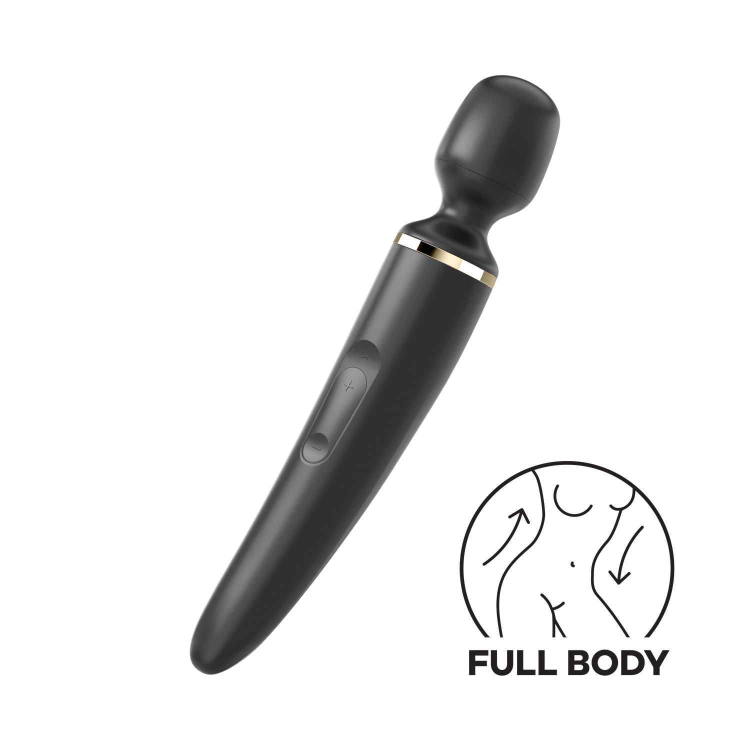 Satisfyer Wand-er Woman - Black by Satisfyer